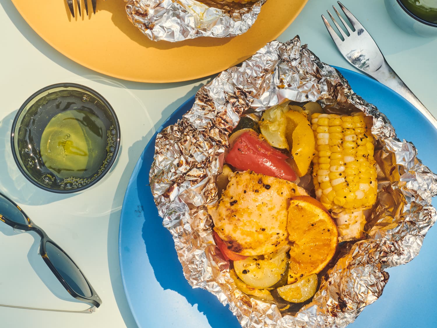 Honey Orange Chicken Veggie Foil Packets